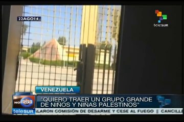 Maduro propone que grupo de niños palestinos estudien en Venezuela