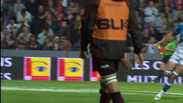 Toulouse-Castres - Essai Gael Fickou (TLS) - J2 - Saison 2014/2015