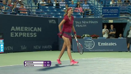 Kvitova v Stosur - Connecticut Open SF