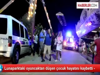 Lunaparkta Adrenalin Max'tan Düşen Çocuk Öldü