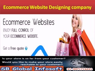 Ecommerce Website Developement Delhi-9971716221