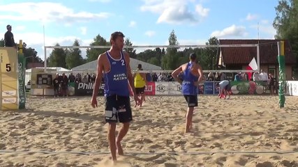 Kotsilianos-Zoupanis GRE vs Bryl-Kujawiak POL 1e set 0-2 (19-21, 19-21)