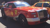 Rolls-Royce Phantom Coupe Turns Into Ferrari  !