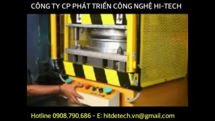 Máy ép thủy lực song động 4 trụ và ép kiểu nằm ngang Hitech