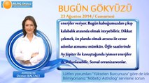 İKİZLER Burcu, GÜNLÜK Astroloji Yorumu,23 AĞUSTOS 2014, Astrolog DEMET BALTACI Bilinç Okulu