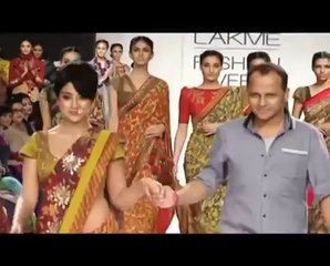 LFW : Shriya Saran charms in sari