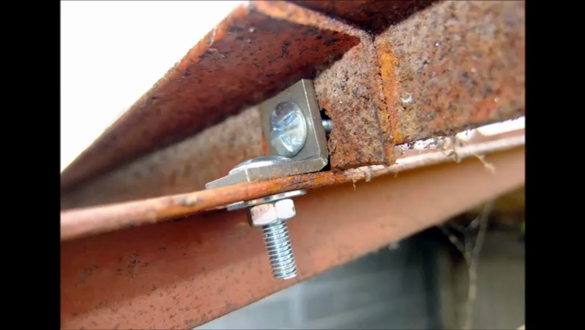 ⁣garage revamp, replacement garage roof ~ asbestos garage removal