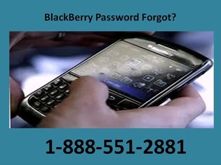 1-888-551-2881 Blackberry Password Recovery Number
