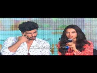 Deepika got stuck up during the cross question by the press in the song launch  by movie finding fanny