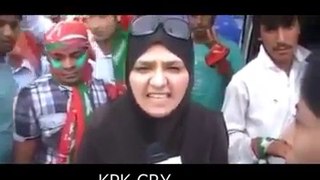 This Girl Exposed Imran Khan PTI Very Badly - Must Watch - Shame PTI HD HQ