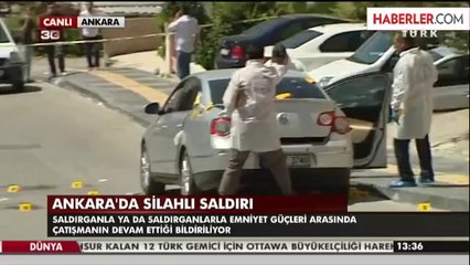Ankara'da Silahlı Saldırı: 2'si Polis 4 Yaralı