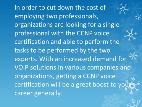 Networkers Guru - All You Need To Know About Cisco CCNP Voice Certification