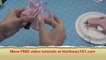 How to Make a Butterfly Hair Bow - How to Make Hair Bows - How to Make Bows - Making Hair Bows