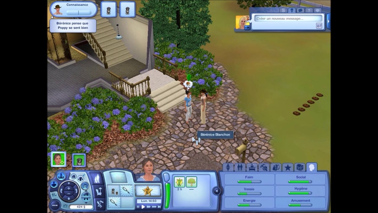 Let's play les Sims Animaux et Cie : oh le petit chien !
