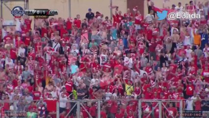 Ufa	1-2	Spartak Moscow بتاريخ 23/08/2014 - 11:00