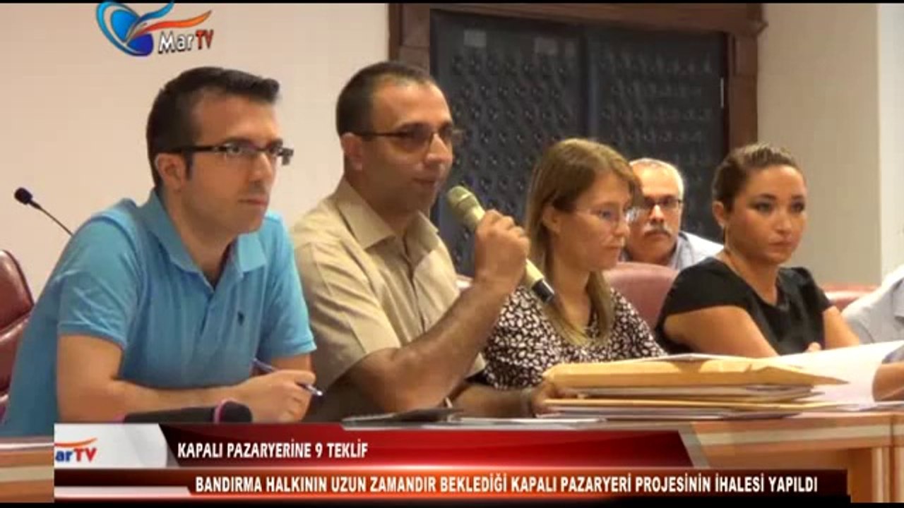 KAPALI PAZARYERİNE 9 TEKLİF