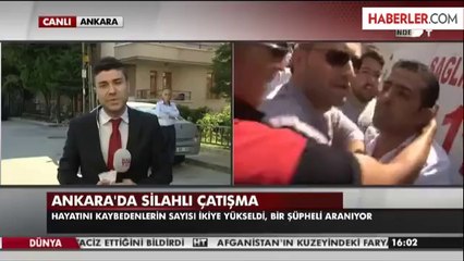 Ankara'daki Çatışmada Yaralı Kadın Kurtarılmayı Bekledi