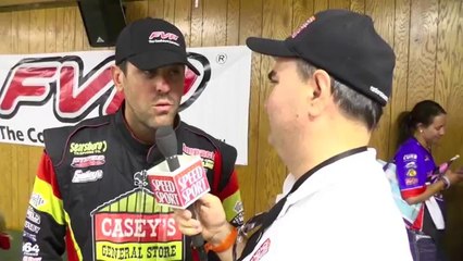 2013 Knoxville Nationals Second-Place Brian Brown Interview 8 10 13