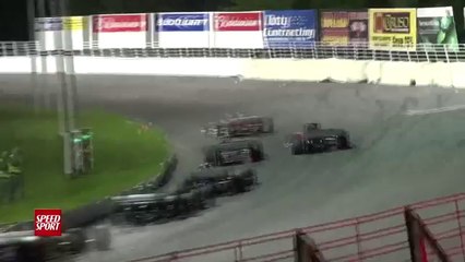 2014 Jim Shampine Memorial Part 2 - Oswego Speedway - MAVTV - SPEED SPORT - Racing - Super Modifieds