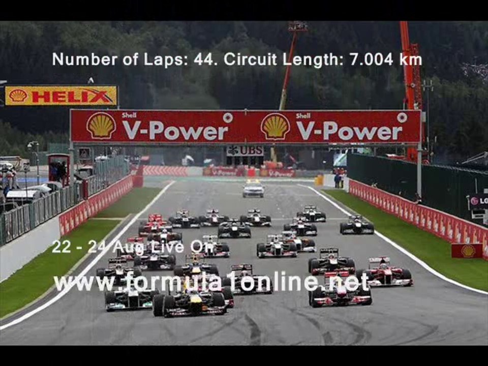watch Formula One Belgian Gp live streaming