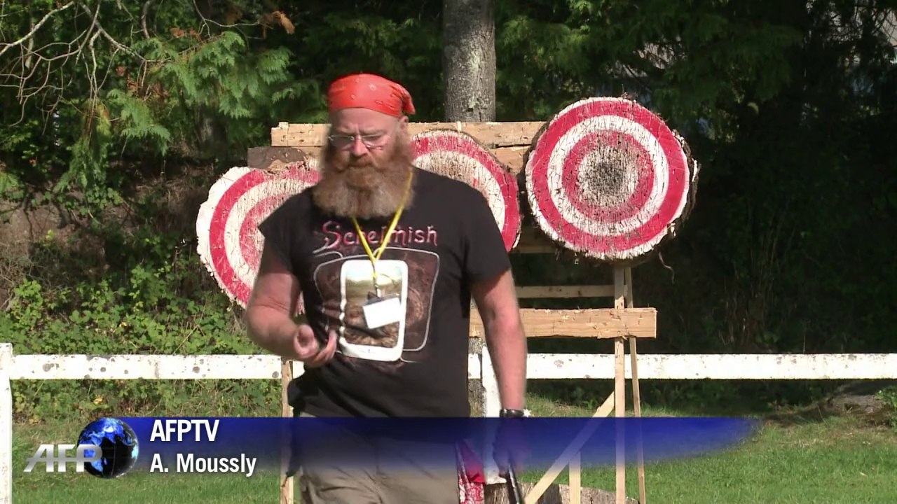 En Bretagne, lancer de couteaux et haches dans le mille