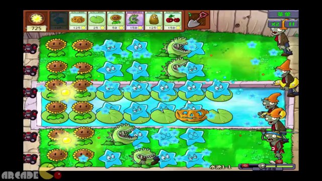 Plants Vs Zombies 2 Social - Blue Star New Zombies, New Plants,NEW World (China Version)