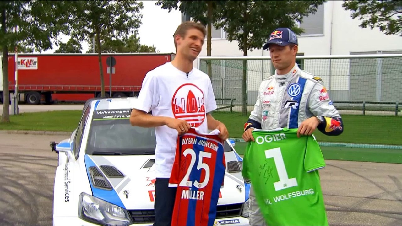 Müller vs. Ogier: Elfer-Duell der Weltmeister