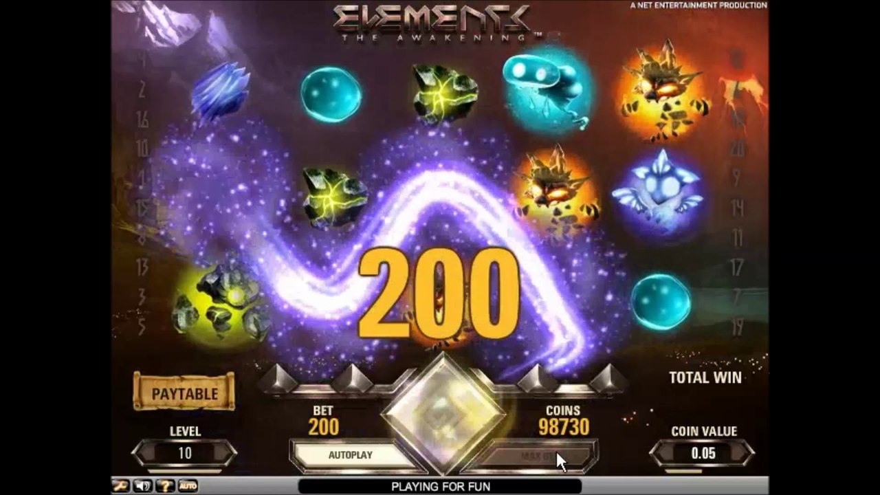 Elements Slot Game