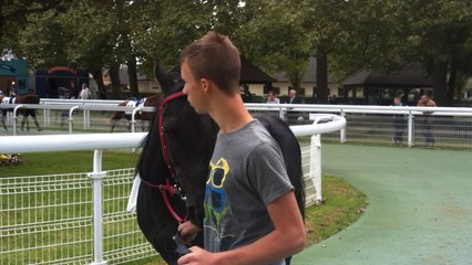 Hugo Besner, un jockey junior de courses de poneys