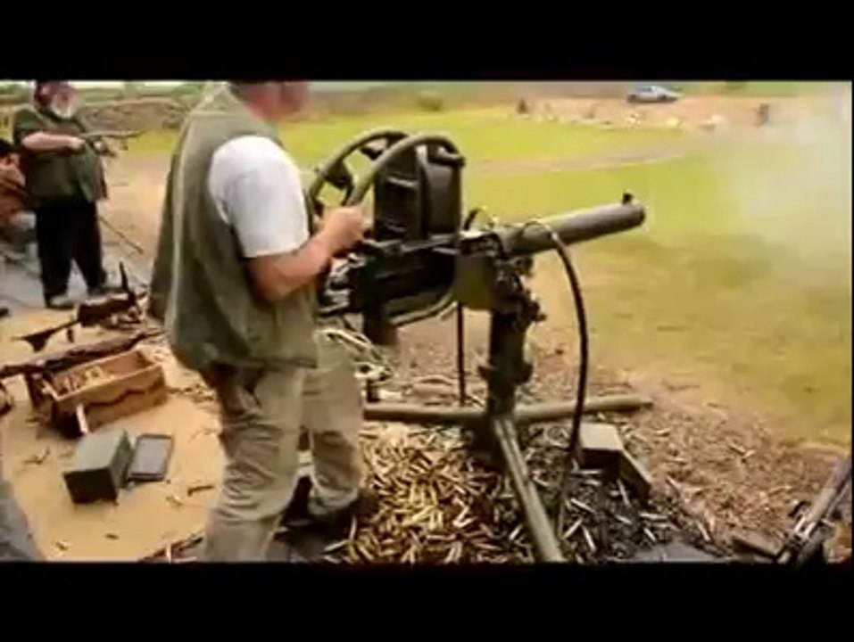 Monster Machine Gun , Shooting a 200 round belt of .50 BMG ammo