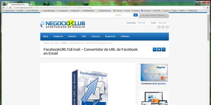 URL a Email FB – Convertidor de URL de Facebook en Email NEGOCIO CLUB HERRAMIENTAS DE NEGOCIO2