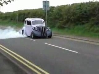 Burnout hot rod