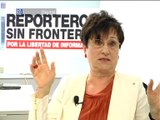Entrevista a Malen Aznárez, presidenta de Reporteros Sin Fronteras