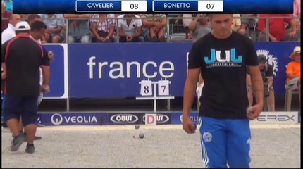 Europétanque Conseil Général 06, 16ème de finale : E. LACROIX vs CAVELIER - Juillet 2014