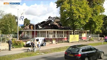 Dit zijn de restanten van restaurant De Rietschans - RTV Noord