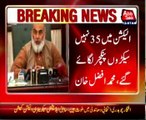 Ex-ECP additional secretary, Afzal Khan says Not 35, hundred puncture in Elections
