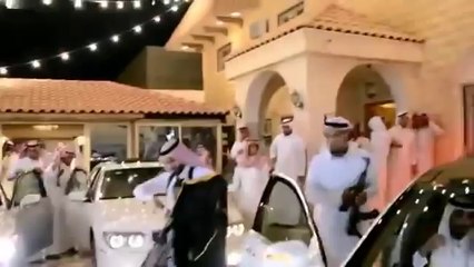 Arab Wedding Celebration with Guns