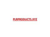 Private Label Rights Products - PLR