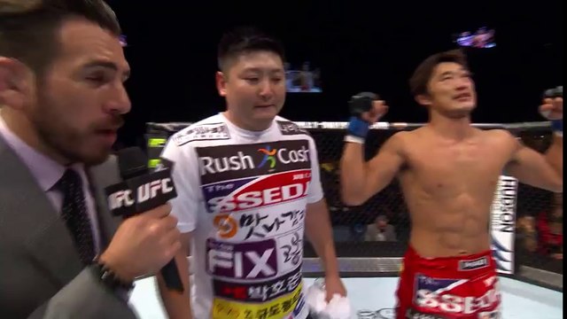 Fight Night Macao: Tyron Woodley Octagon Interview