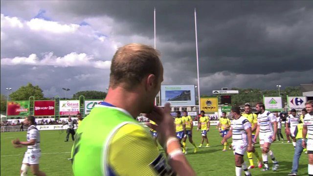 Brive-Clermont : Interview Julien Bonnaire (CLE) - J2 - Saison 2014/2015
