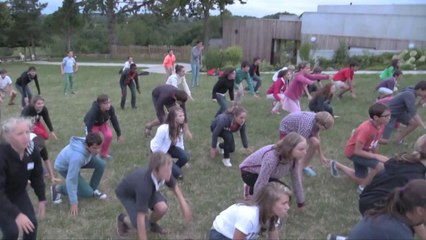 Flashmob Amen - Retraite Collégiens Tressaint 2014