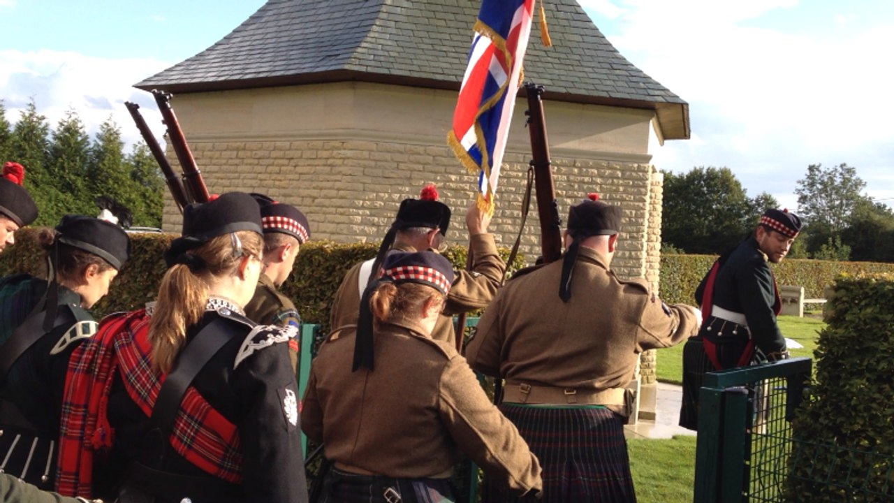 Hommage des Highlanders