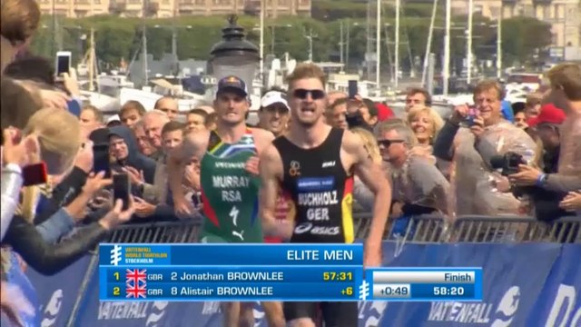 Brownlee brothers complete 1-2 finish in Stockholm