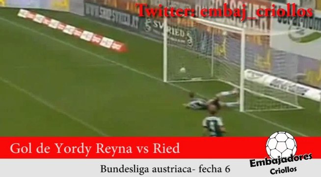 Gol de Yordy Reyna vs Ried