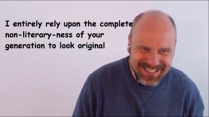 Molyneux's "Truths" are in his joking around