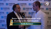 Malik Kerimov, Rusya-Türkiye Parlamentolar Arası Dostluk Grubu Koordinatörü