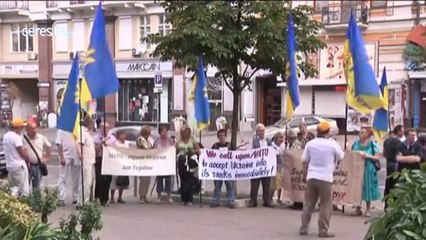 Merkel defiende la unidad de Ucrania