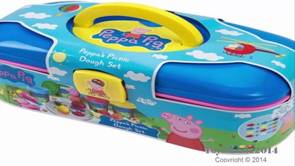 Peppa Pig - Play Dough Activity Case -  Toys Review