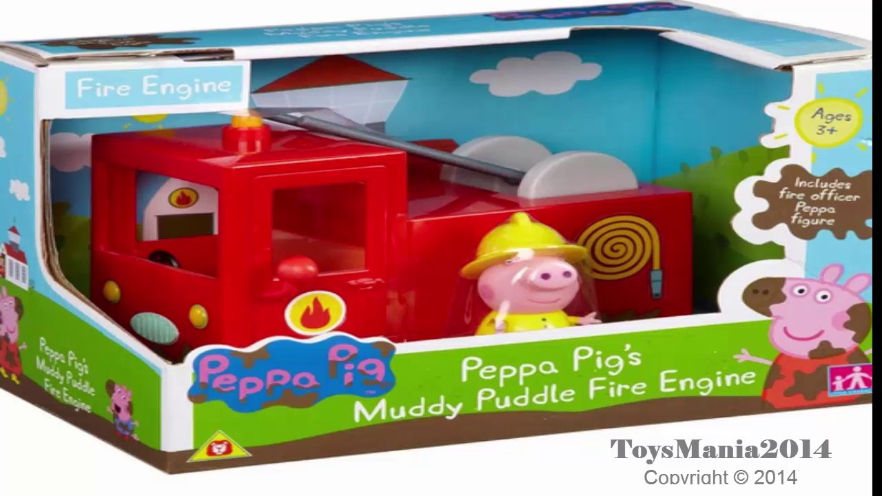 Peppa Pig Muddy Puddles Vehicles -  Toys Review