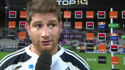 Stade Français-Lyon: Interview Pascal Papé (PAR) - J2 - Saison 2014/2015